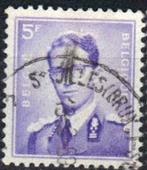 Belgique 1957 - Yvert/OBP 1029 - Roi Baudouin (ST), Envoi, Affranchi, Oblitéré, Maison royale