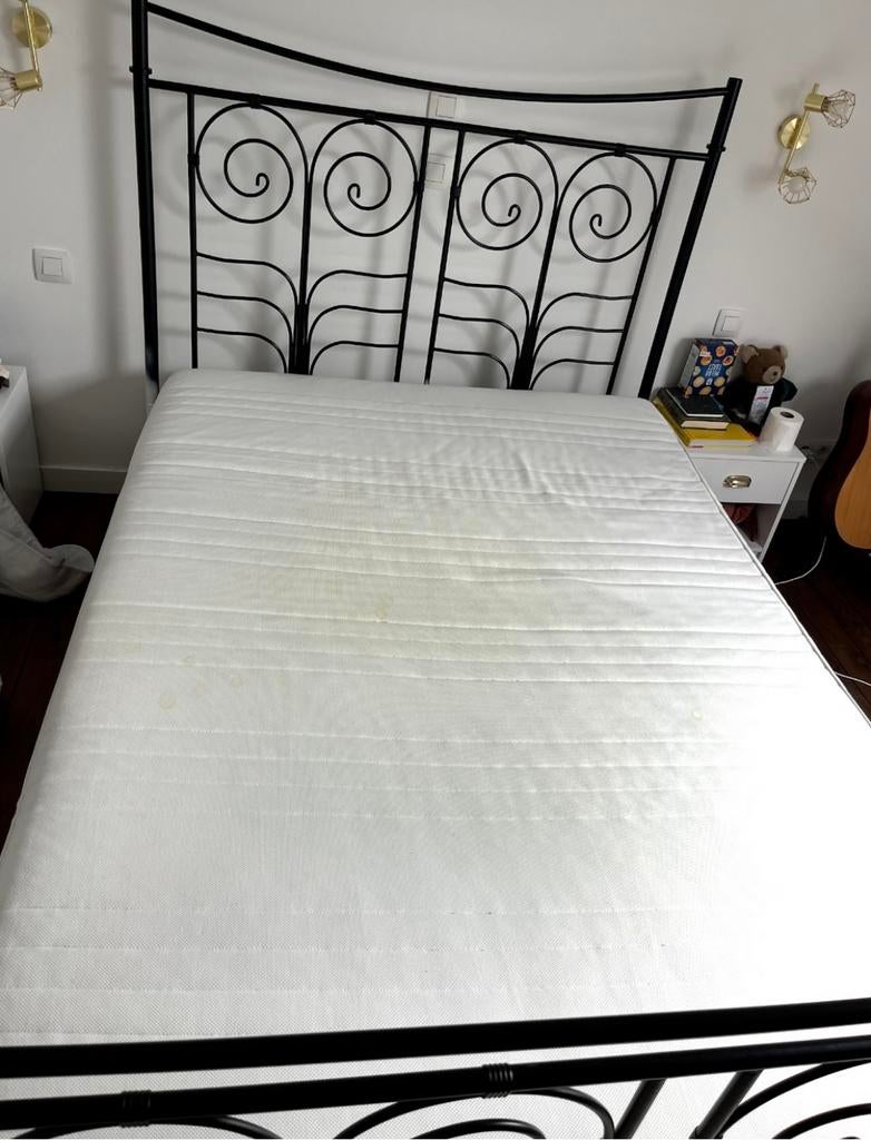 Matras Ikea MATRAND 140x200, Huis en Inrichting, Ophalen, Gebruikt, Tweepersoons, 140 cm
