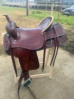 Westernzadel 16inch - full quarter (FQHB) - goede staat, Dieren en Toebehoren, Ophalen, Zo goed als nieuw, Western