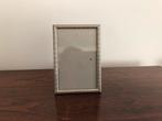 Oude list kader zilverkleurig met glas, Enlèvement ou Envoi