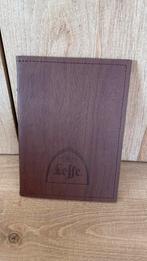 Leffe menukaarten 3, Ophalen of Verzenden, Zo goed als nieuw, Leffe