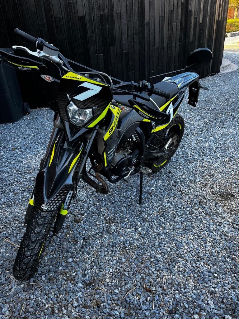 Moto Sherco 50 SM, Motoren, Ophalen, 1 cilinder