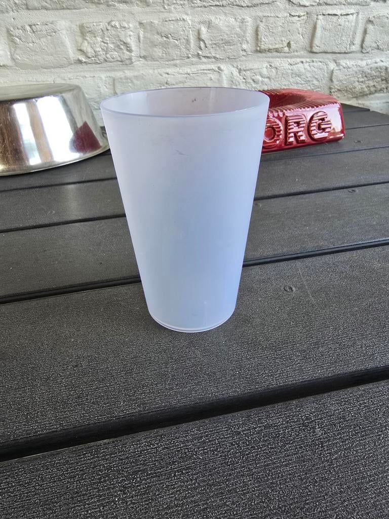 Herbruikbare bekers van 25cl, Hobby en Vrije tijd, Feestartikelen, Ophalen