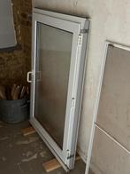 RAAM PVC WIT met dubbel glas en muggenraam, Doe-het-zelf en Bouw, Ophalen, Gevelraam of Ruit, Gebruikt, 80 tot 120 cm