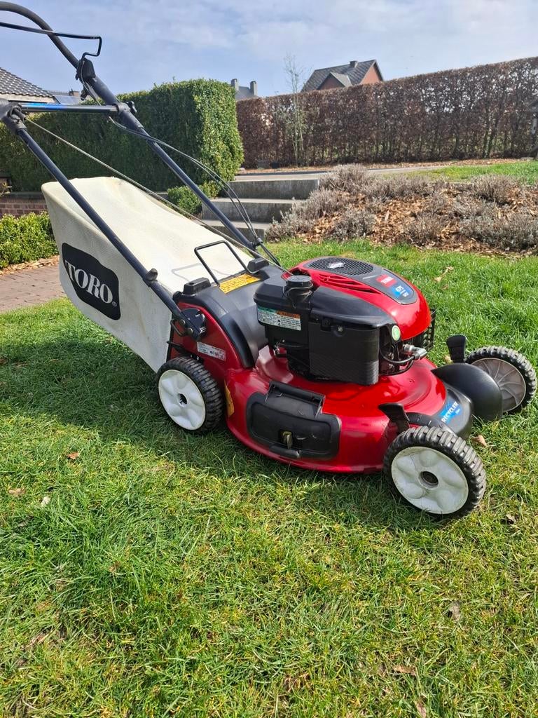 Toro recycler, Ophalen