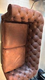 Chesterfield brun 190/70, Maison & Meubles, Autres matériaux, Moins de 75 cm, 150 à 200 cm, Enlèvement