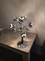Design tafellamp chroom, Huis en Inrichting, Lampen | Tafellampen, Ophalen of Verzenden, Zo goed als nieuw, Overige materialen