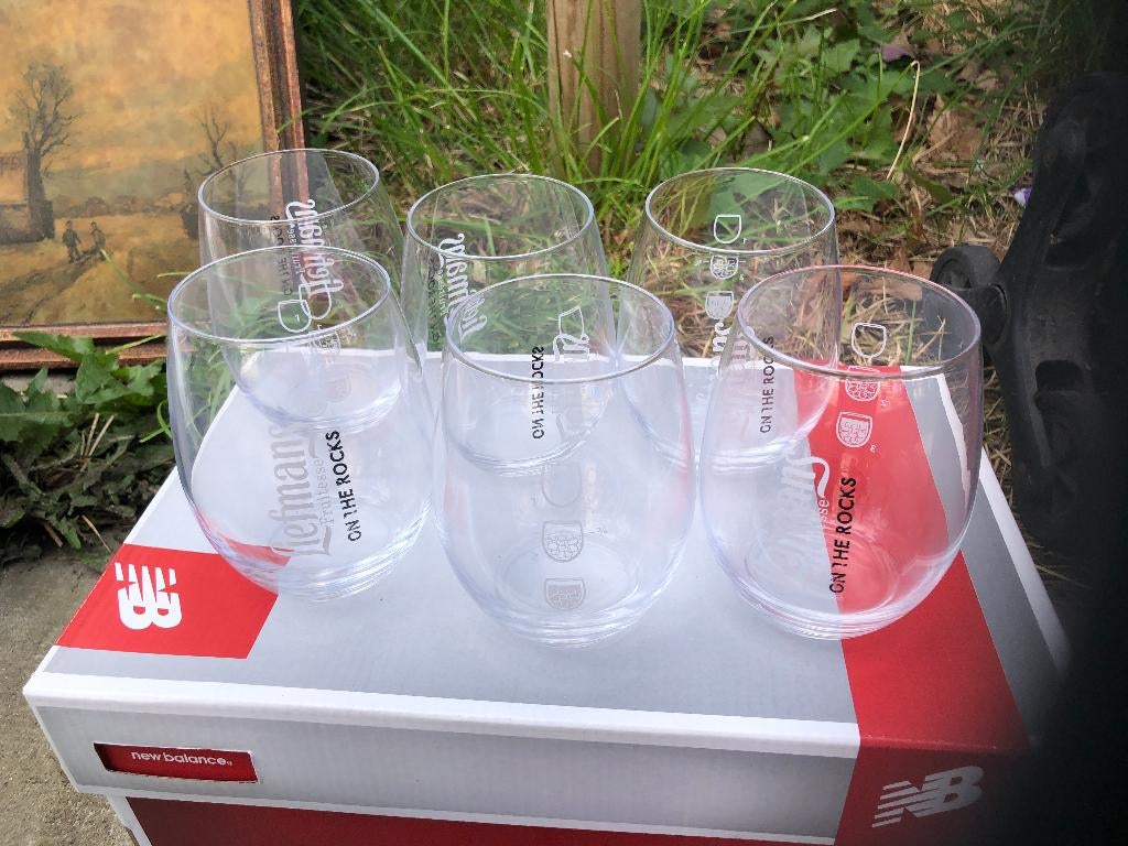 Set van 6 Liefmans Fruitesse Glazen On the Rocks – nieuw, Verzamelen, Glas en Drinkglazen, Ophalen, Nieuw, Bierglas