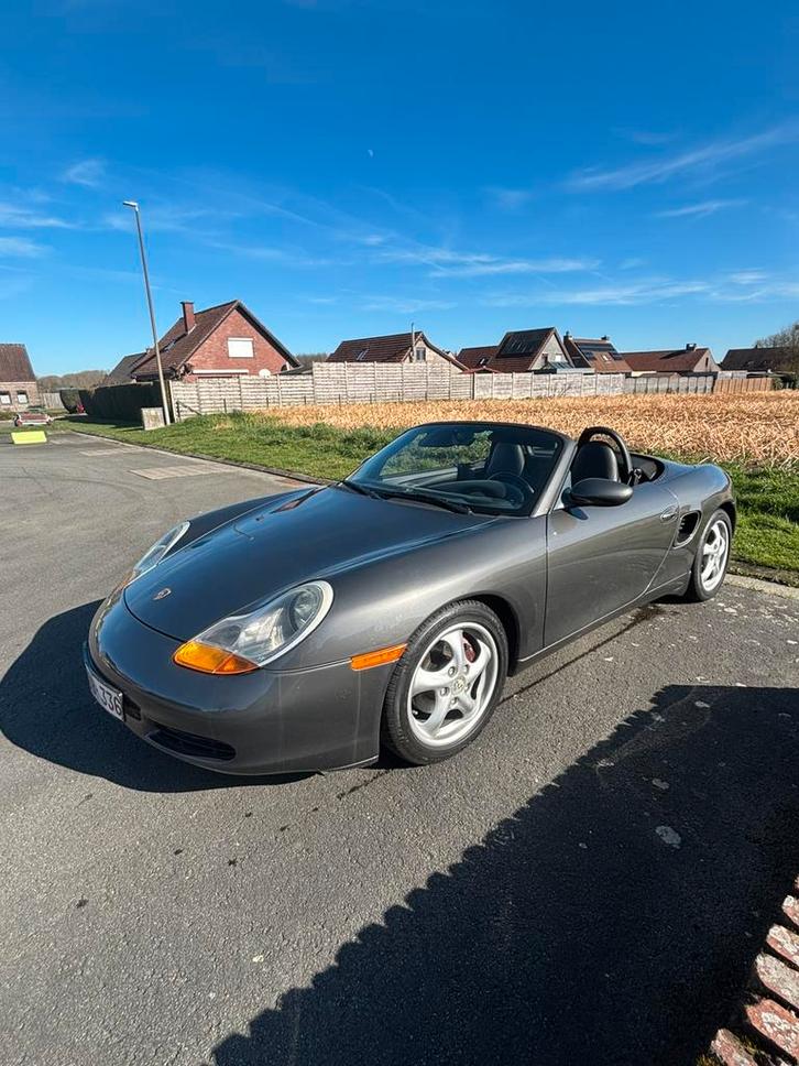Porsche boxster 1997, Autos, Porsche, Particulier, Boxster, Essence, Euro 2, Cabriolet, 2 portes, Automatique, Argent ou Gris