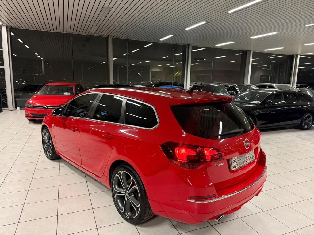 Opel Astra OPC Line Sports Tourer 2.0D 121 kW Euro 5b, Auto's, Euro 5, Leder, Bedrijf, 5 deurs