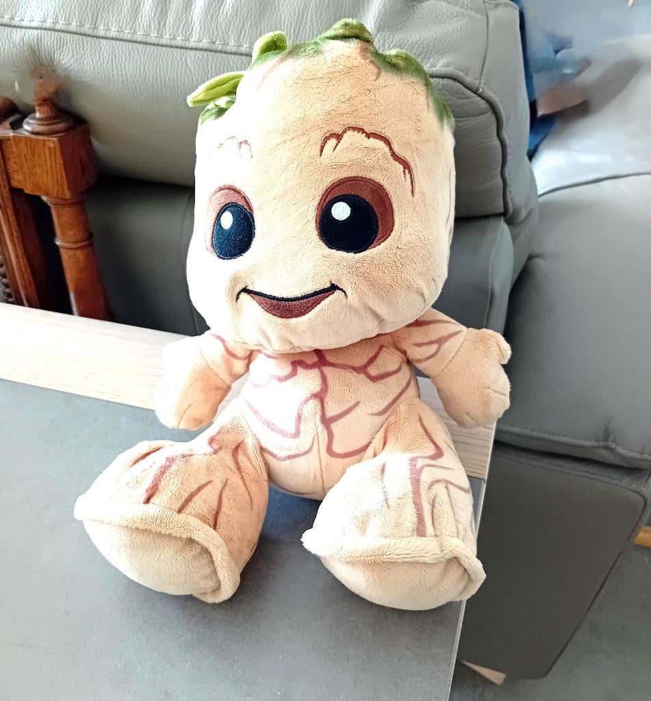 peluche Bébé GROOT Marvel Disney, Collections, Enlèvement, Autres personnages, Comme neuf, Peluche