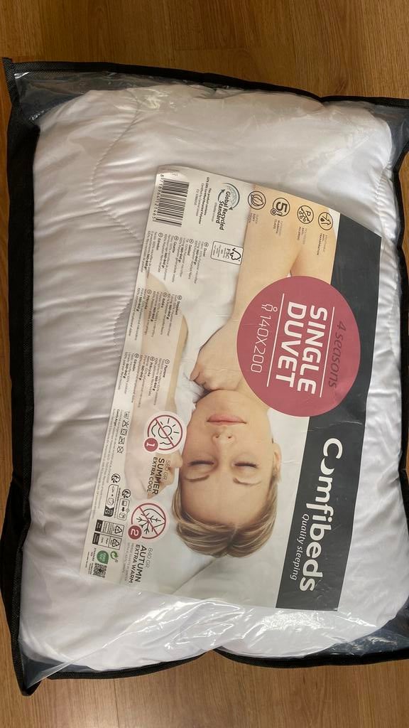 4seizoens dekbed, Ophalen, Overige maten, Wit, Deken of Dekbed