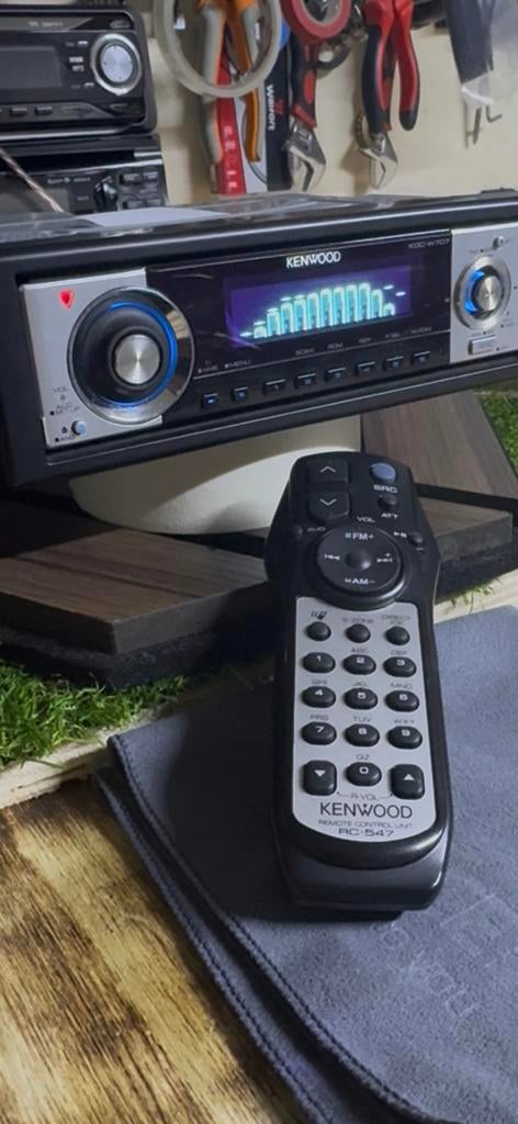 Kenwood KDC-W707 autoradio, met afstandsbediening, Ophalen of Verzenden, Zo goed als nieuw