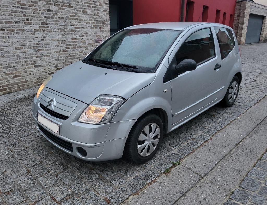 Citroën C2 Essence approuvée pour la vente, Argent ou Gris, Achat, Noir, Particulier