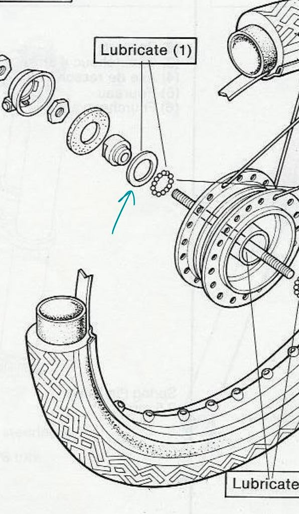 Gezocht : Honda Camino afdichtring lagercup voorwiel, Fietsen en Brommers, Brommers | Honda, Ophalen, Zo goed als nieuw, Overige modellen
