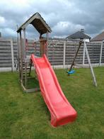 Speelhuisje buiten, Kinderen en Baby's, Speelgoed | Buiten | Speelhuisjes, Ophalen, Gebruikt, Hout