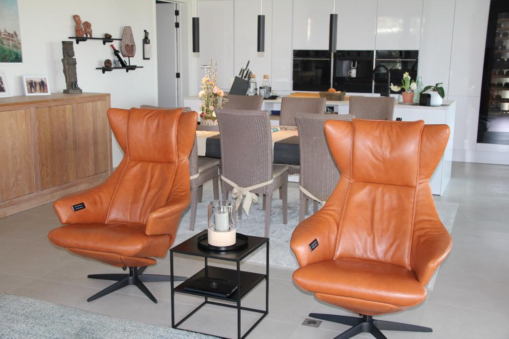 GEALUX ARC 2008  Elektrische  relax, Ophalen, 75 tot 100 cm, Zo goed als nieuw, Leer