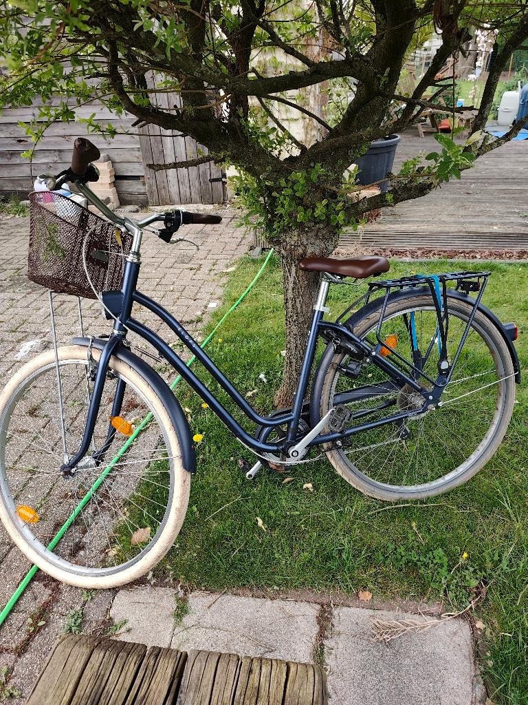 Dames fiets klein model, Ophalen