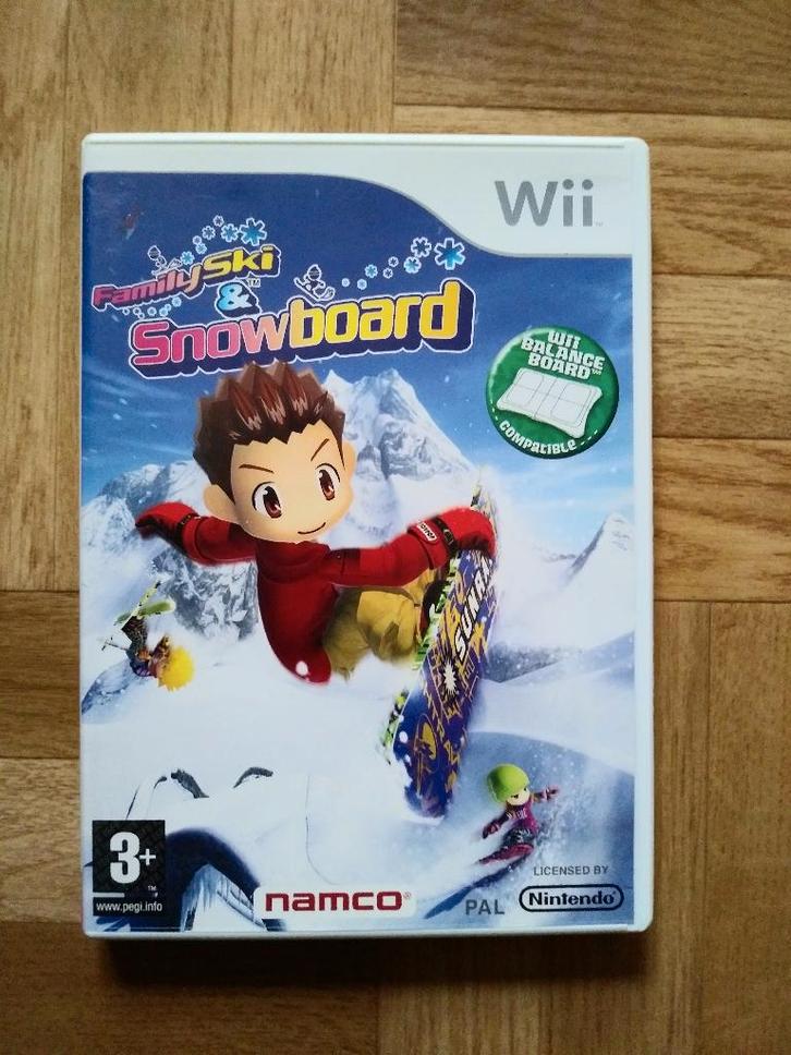 Ski et snowboard familiaux pour Wii ou Wii U, Consoles de jeu & Jeux vidéo, Jeux | Nintendo Wii, Comme neuf, Sport, 3 joueurs ou plus