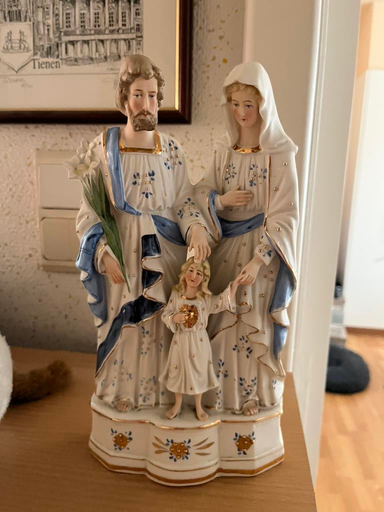 Heilig beeldje, Ophalen