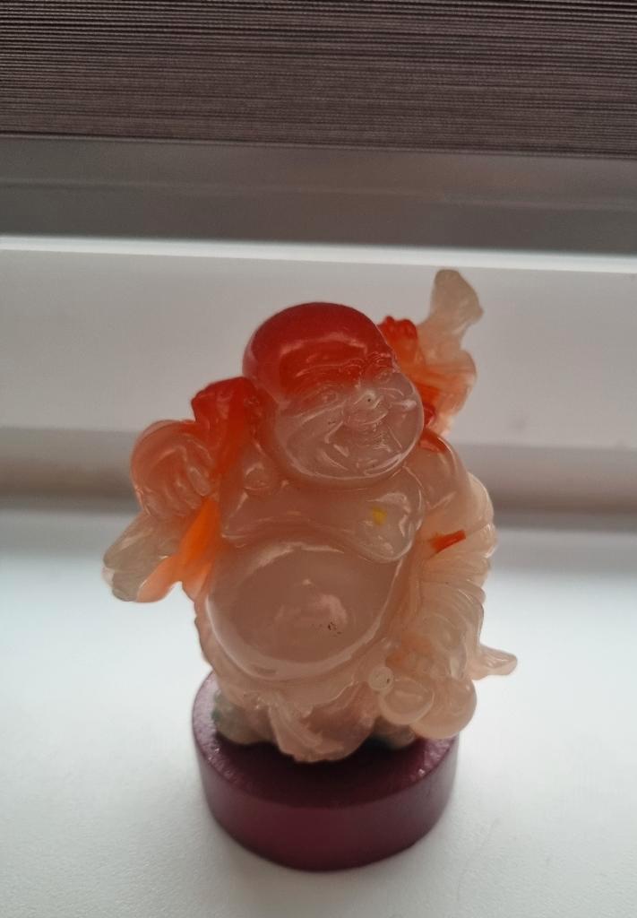 Chinese Lachende Boeddha (Budai), Antiek en Kunst, Curiosa en Brocante, Verzenden