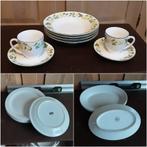 Lot 14 verschillende borden en 2 koffiekopjes, Enlèvement ou Envoi, Assiettes(s)