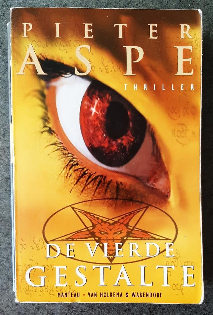 Te koop: Spannend  boek:"De vierde gestalte" van Pieter Aspe, Livres, Thrillers, Enlèvement, Utilisé, Pieter Aspe