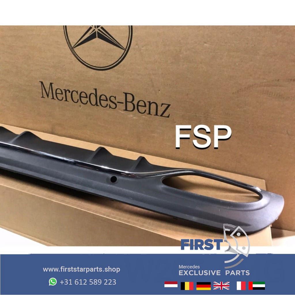 W205 AMG Line Diffuser C43 Mercedes C Klasse achterbumper sp, Utilisé, -, -, Enlèvement ou Envoi