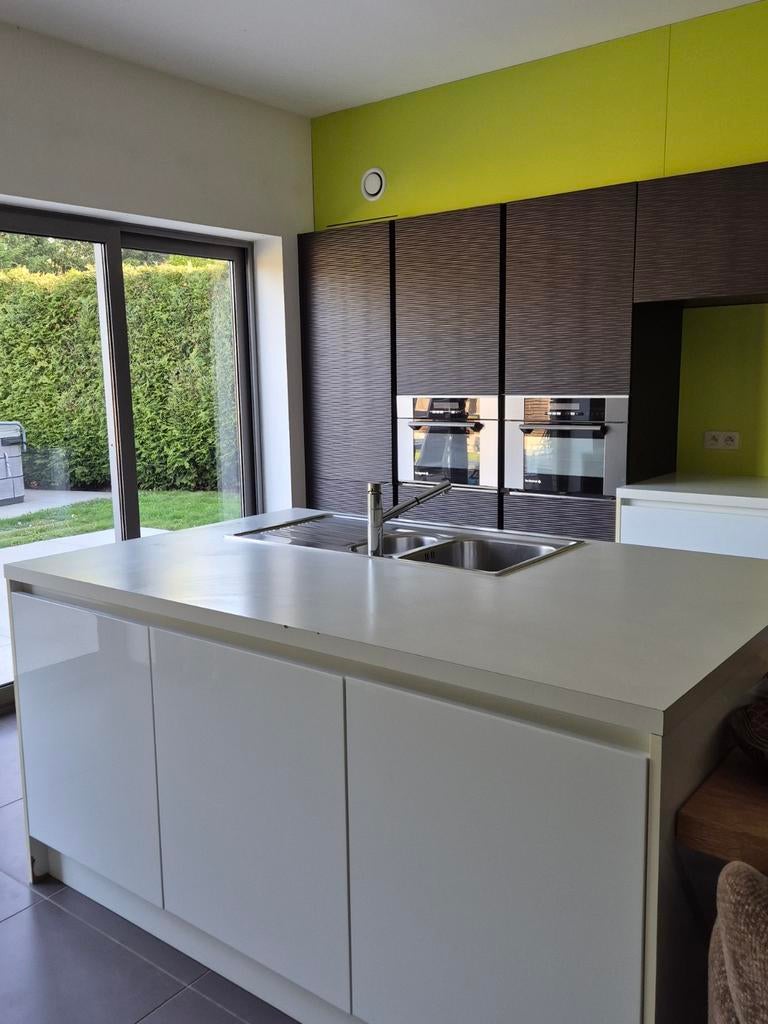 Keuken, Maison & Meubles, Cuisine | Cuisines complètes, Synthétique, Utilisé, Autres types, Blanc