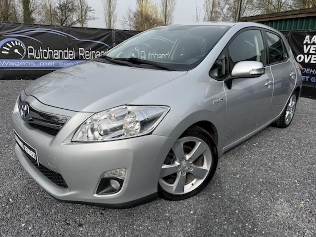 Toyota Auris 1.8 Hybride, 2011, 87.000km, Airco, Camera,, Auto's, Toyota, Automaat, Euro 5, Zwart, Zwart