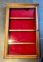 Lot de 2 vitrines, Maison & Meubles, Armoires | Vitrines, Enlèvement, Utilisé, Chêne