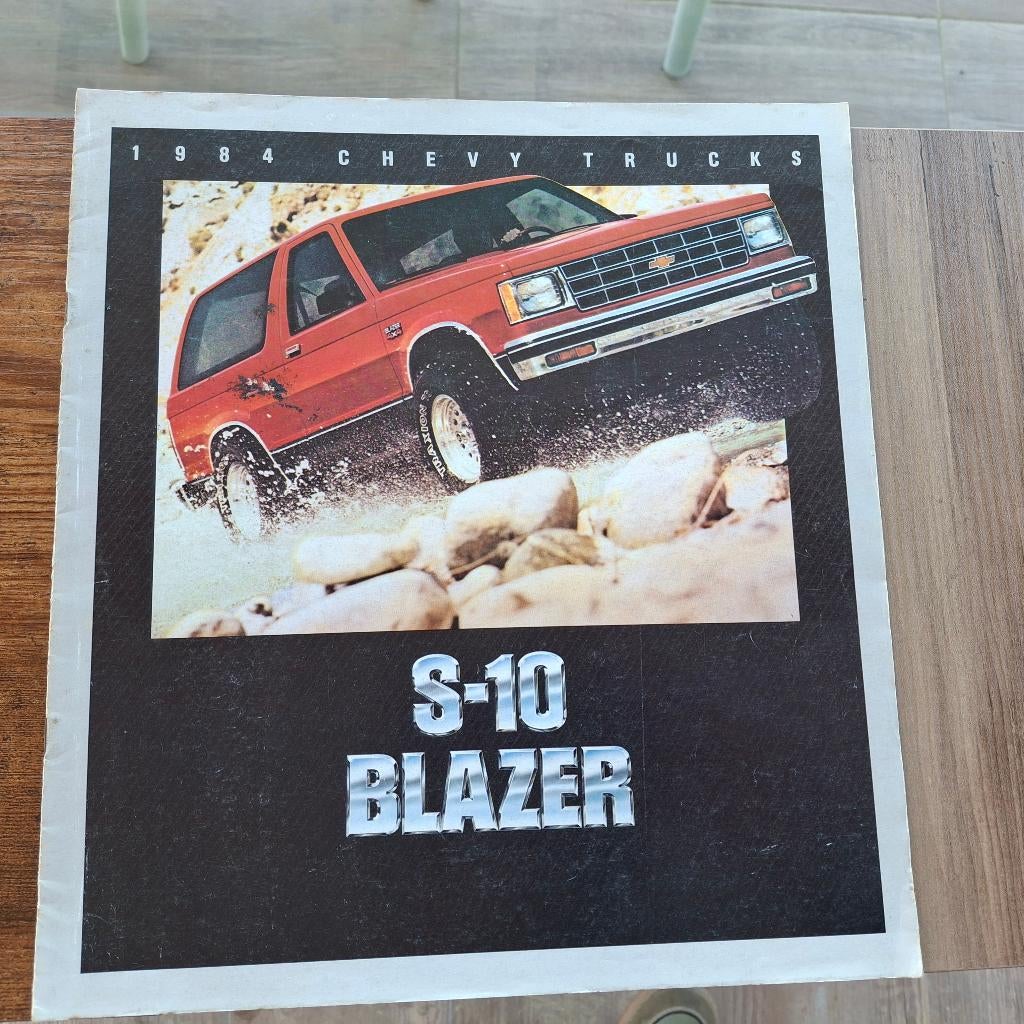 1984  CHEVY TRUCKS  S-10  BLAZER, Ophalen of Verzenden, Zo goed als nieuw, Chevrolet
