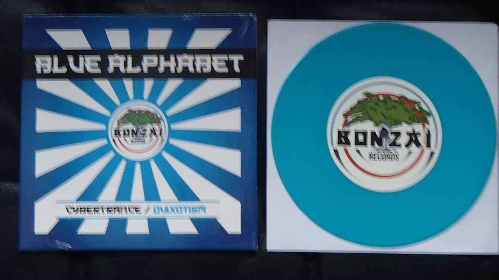 BLUE ALPHABET - Cybertrance 7" - zeldzaam!, CD & DVD, Vinyles | Dance & House, Comme neuf, Techno ou Trance, Autres formats, Enlèvement ou Envoi