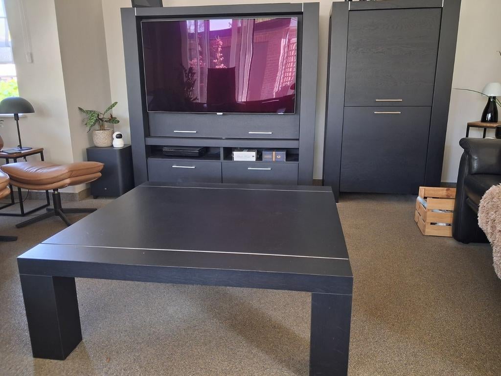 Eiken tafel, buffetkast, salontafel en tv-meubel, Ophalen