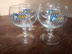 4 verres de bière Horse-Ale, Collections, Enlèvement, Utilisé, Verre à bière