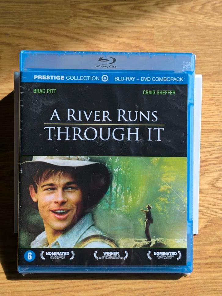 A river runs through it Blu ray - Blu ray+ dvd - nieuw., Cd's en Dvd's, Blu-ray, Ophalen of Verzenden