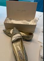Jimmy Choo Glenda Coarse Glitter champagne, Pumps, Overige kleuren, Jimmy choo, Ophalen of Verzenden