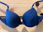 Jeans-kleurige bh van Sapph (75B)., Ophalen of Verzenden, Blauw, BH