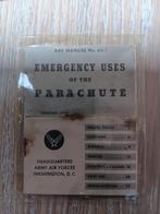 Us ww2 EMERGENCY USE OF THE PARACHUTE,pas courant, Collections, Objets militaires | Seconde Guerre mondiale, Enlèvement ou Envoi