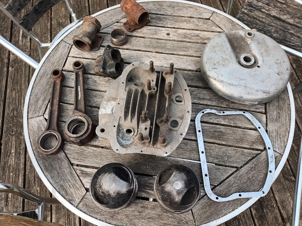 Panhead onderdelen 1948, Enlèvement