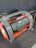 Compresseur Powerplus Dual Power POWDP7030 20V + 220V, Bricolage & Construction, Compresseurs, Enlèvement ou Envoi, Comme neuf