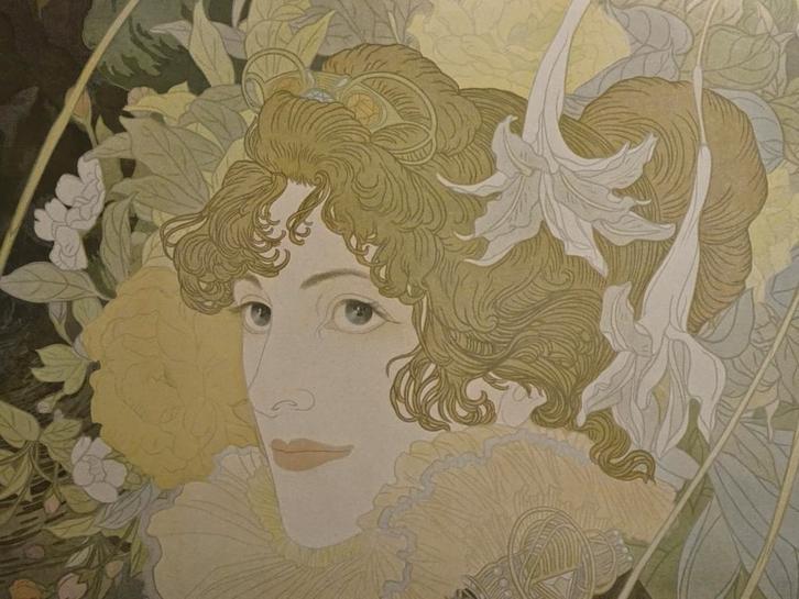 Georges de Feure typogravure, Antiek en Kunst, Kunst | Litho's en Zeefdrukken, Ophalen of Verzenden