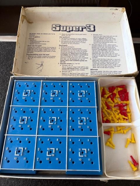 Jeu Super 3, Enlèvement ou Envoi, Utilisé