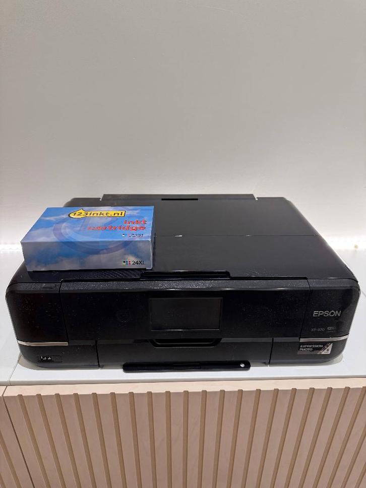 Printer Epson XP-970, Computers en Software, Printers, Nieuw, Fotoprinter, Inkjetprinter, Kleur printen, Kopieren, Mailen, Scannen