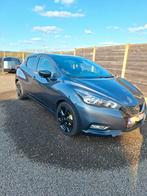 Nissan Micra N-Sport, Auto's, Automaat, USB, Blauw, Leder en Stof