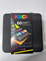 NIEUW Posca Markers Set - 60 Stuks in Handige Opbergcase, Ophalen of Verzenden, Nieuw