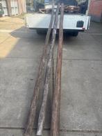 Houten palen 4 meter, Enlèvement, Utilisé, Poteaux