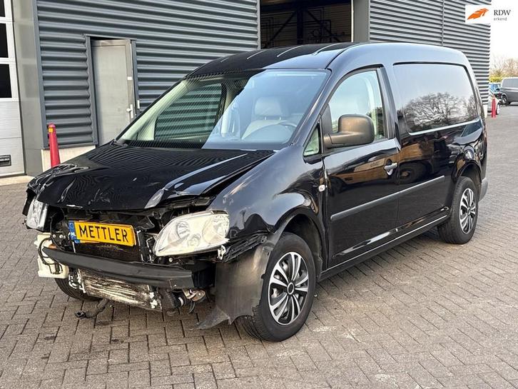 Volkswagen Caddy 1.9 TDI Maxi, trekhaak, camera, navigatie, Auto's, Bestelwagens en Lichte vracht, Bedrijf, Te koop, ABS, Airbags