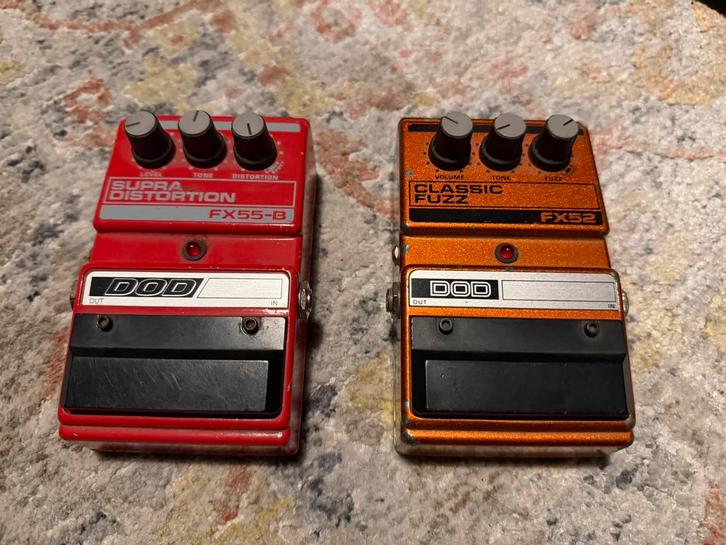 DOD Pedals Classic Fuzz / Supra Distortion, Muziek en Instrumenten, Effecten, Gebruikt, Ophalen of Verzenden