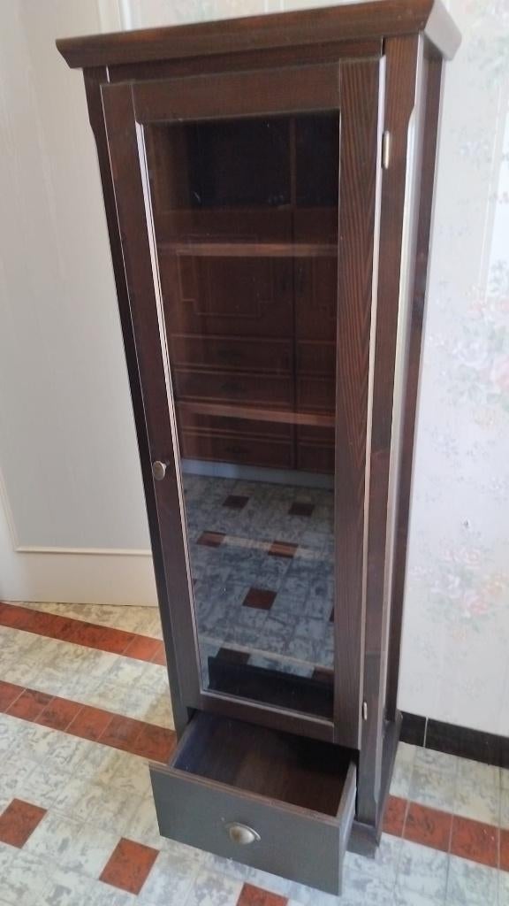 Tuinstoelen, servieskastje, Brun, Enlèvement, Bois, Cinq, Six Chaises ou plus